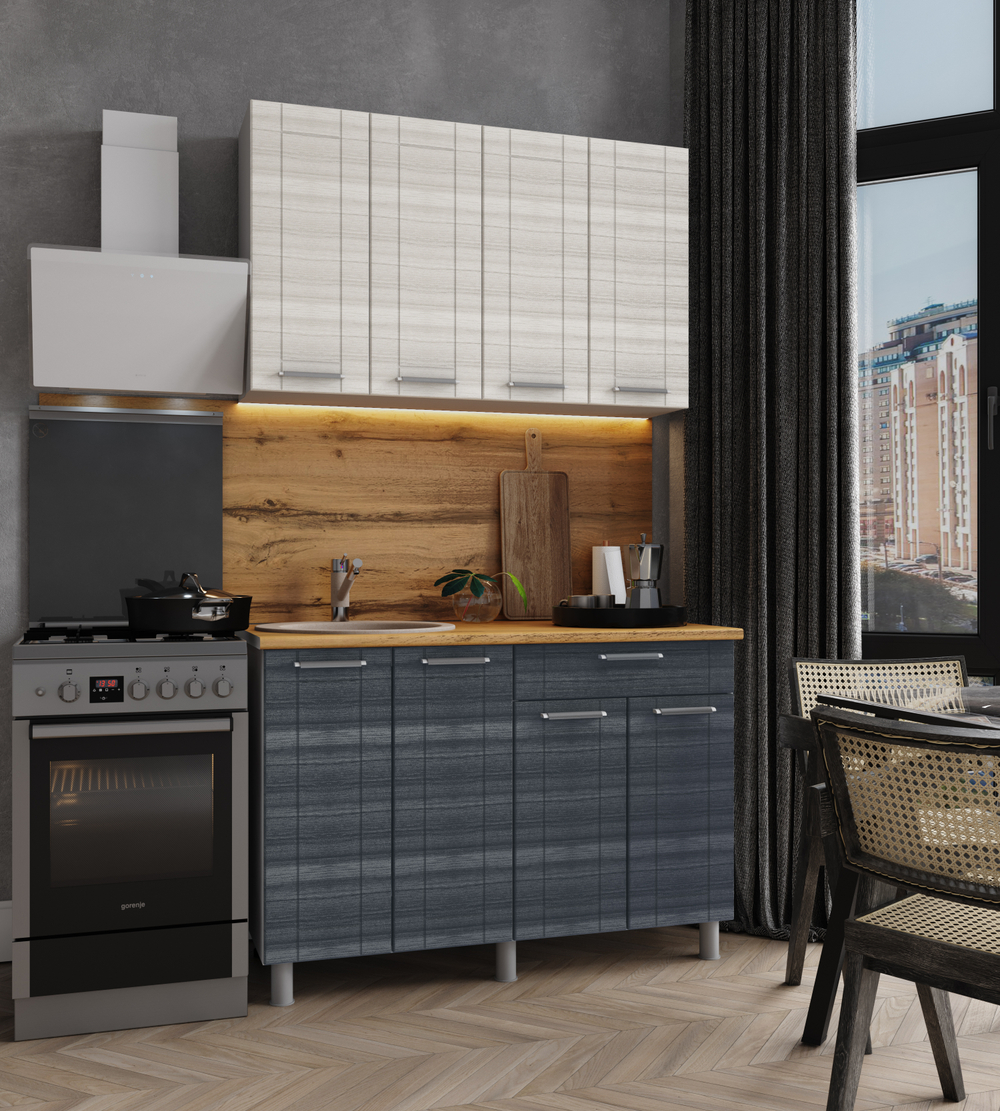 Кухня ЛИГА готовое решение 1,2м