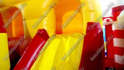 Коммерческий надувной батут "Большой цирк" 20.5*9.6*8 м