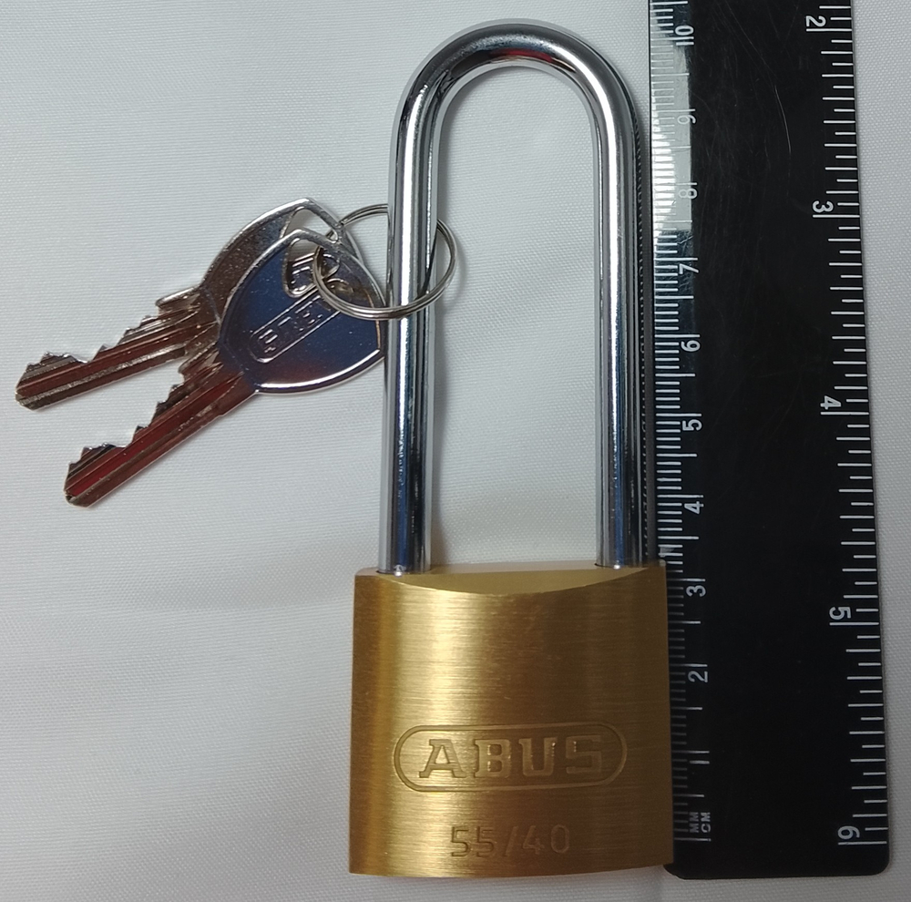 Навесной замок ABUS 55/40HB63 латунь