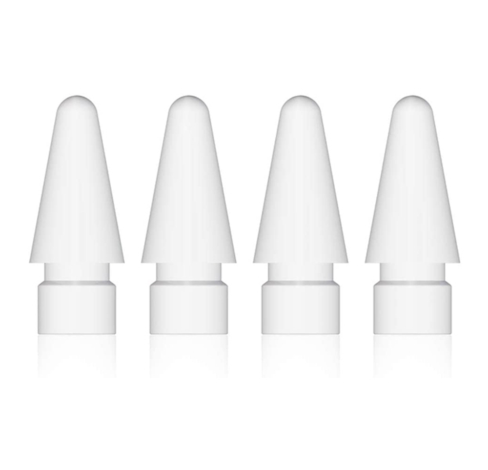 Наконечник для Стилуса Apple Pencil 1.2 поколения (4шт) (CS7075) white Coteci