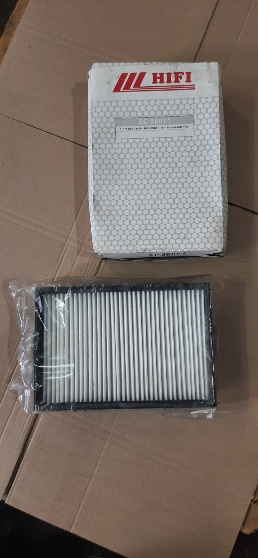 Фильтр кабины HiFi SC80021