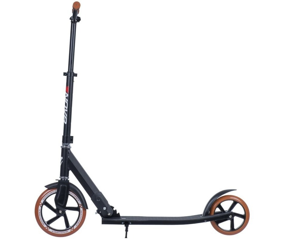 Самокат для детей NOVATRACK DEFT,  230/180 мм, черный