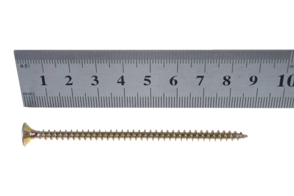 САМОРЕЗЫ СТРОЙБАТ УНИВЕРСАЛЬНЫЕ ЖЕЛТЫЕ 5,0Х90 4ШТ 3244