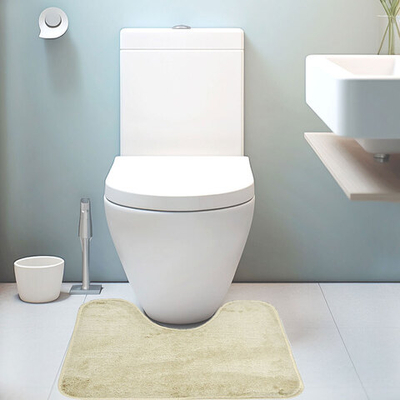 Коврик 50*50см SHUNC с вырезом, бежевый