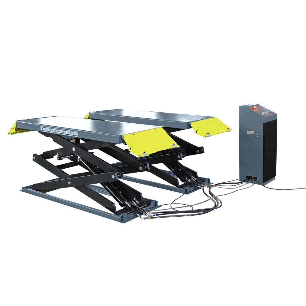 KraftWell FORBI 3.5B Подъёмник ножничный г/п 3,5 т. низкопрофильный