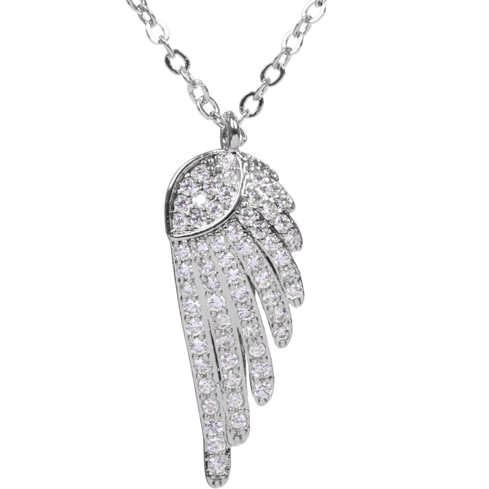 Подвеска из гиппоалергенного сплава со стразами «ЭЛЛАДА», цвет серебро и золото, d-20см/3см