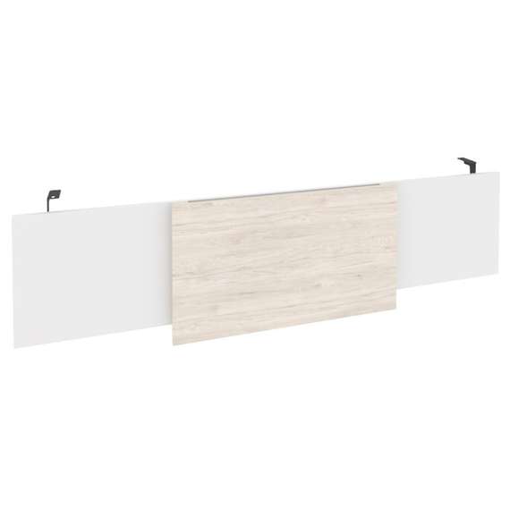 Onix Direct Царга стола руководителя O.M-CSR-6 Белый Бриллиант/Денвер Светлый/Металл Антрацит 1740*4