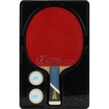Ракетка для настольного тенниса DOUBLE FISH 5A+C, ITTF Approved, + 2 мяча