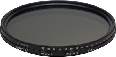 Фильтр нейтрально-серый переменной плотности RAYLAB ND2-400 72mm