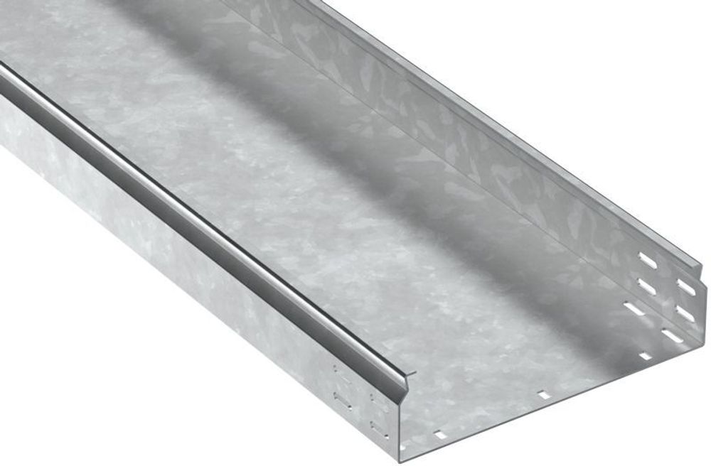 Лоток листовой неперфорир. 80х300 L3000 сталь 2.0мм HDZ ESCA 7 IEK CLN10-080-300-200-3-HDZ