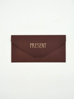 Конверт подарочный «Текстура», софт-тач, тиснение, 19×9 см