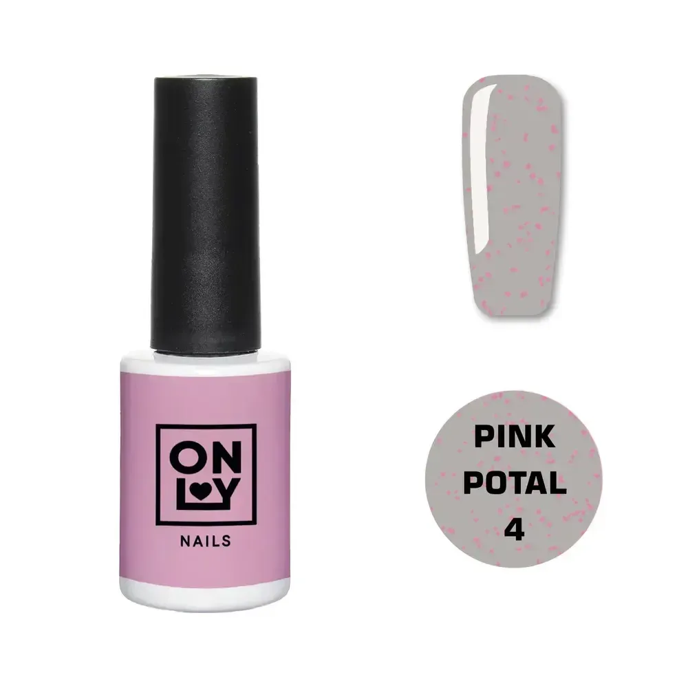 Гель-лак OnlyNails Pink Potal №4, 10мл