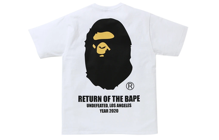 Футболка A BATHING APE x UNDEFEATED Bape T, 1G73-110-906