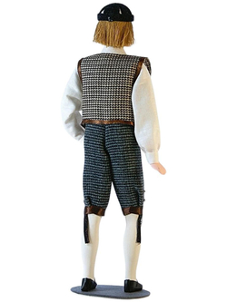 Кукла коллекционная Эстонец в традиционном костюме