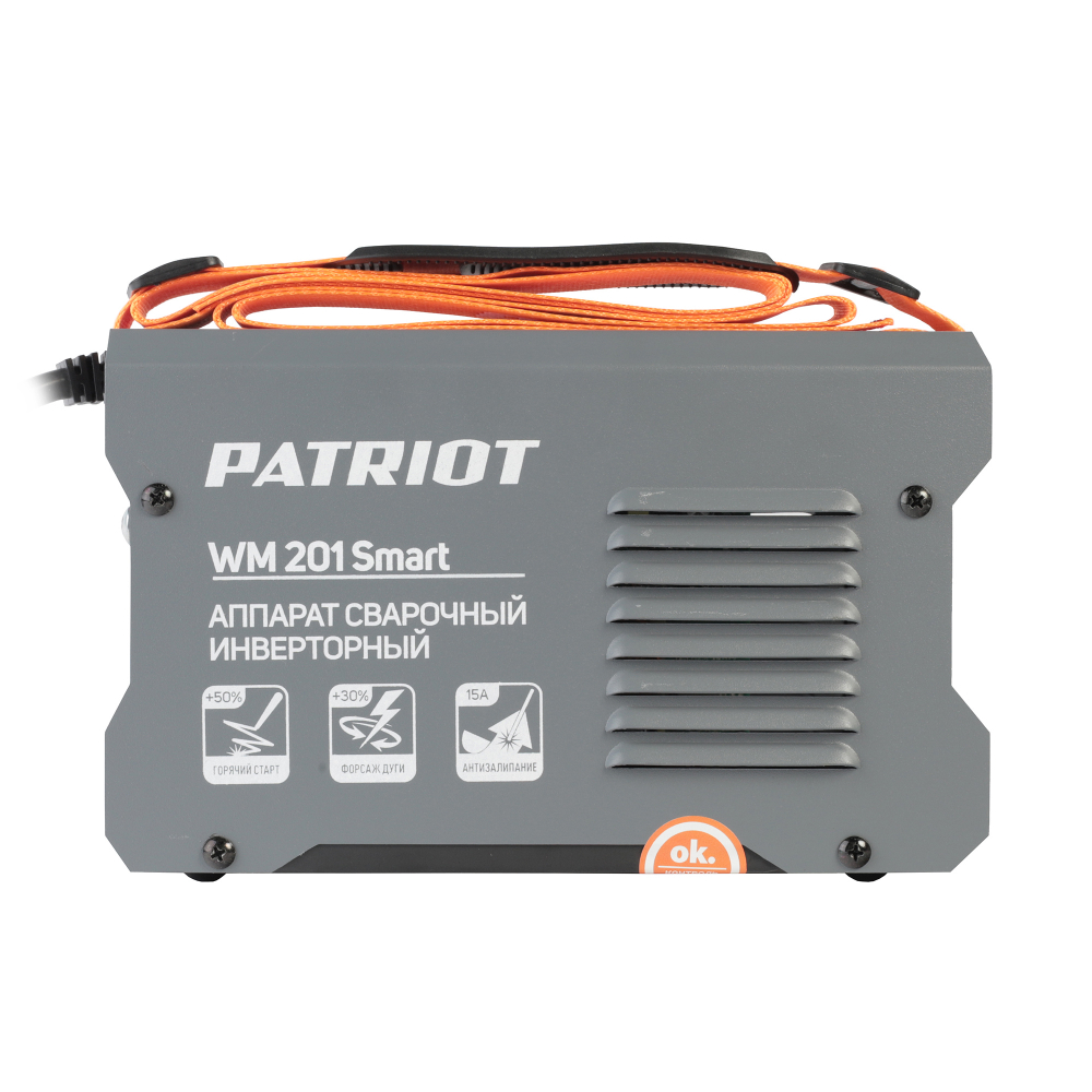 Аппарат сварочный PATRIOT WM 201 Smart MMA