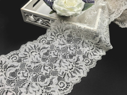 Эластичное кружево, 17,5см, молоко, Lauma (Артикул: EK-1023.P), м