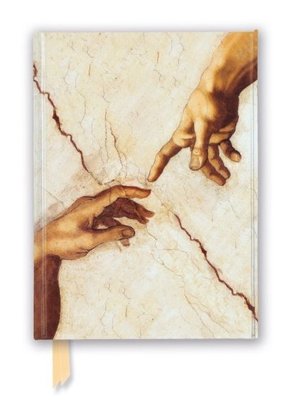 Bloknot \ Блокнот\ Notebook Michelangelo: Creation Hands (Foiled Journal)