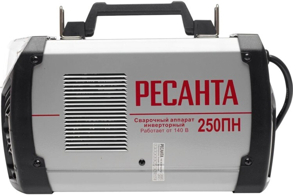 Сварочный аппарат инверторный Ресанта САИ 250ПН 65/21