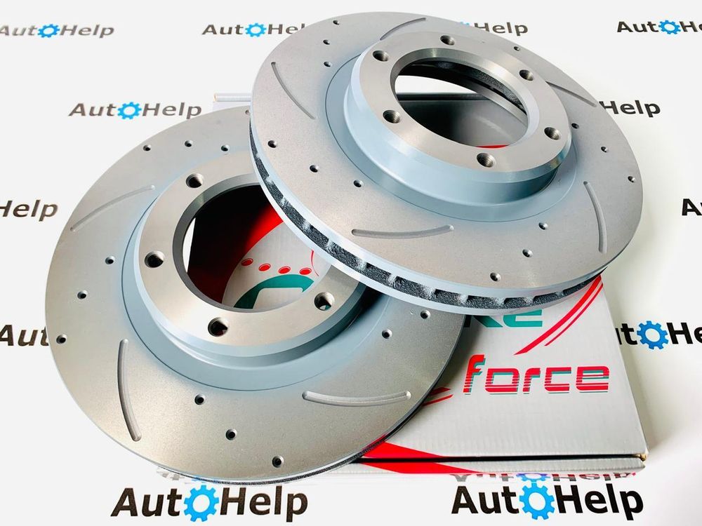 Диск тормозной перфорированный G-Brake GFR-02239R передний правый 311mm