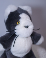 Кот Кузя (темный графит)