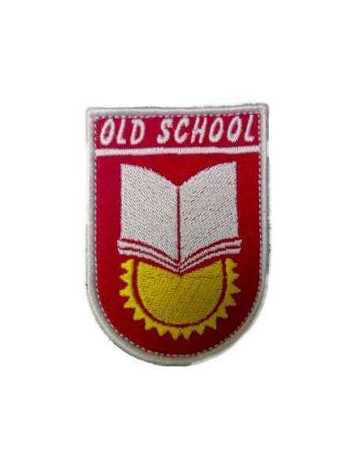 Патч Old School (красный)