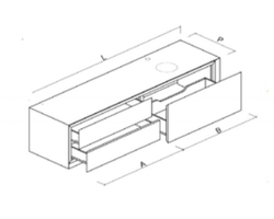 Тумба со столешницей