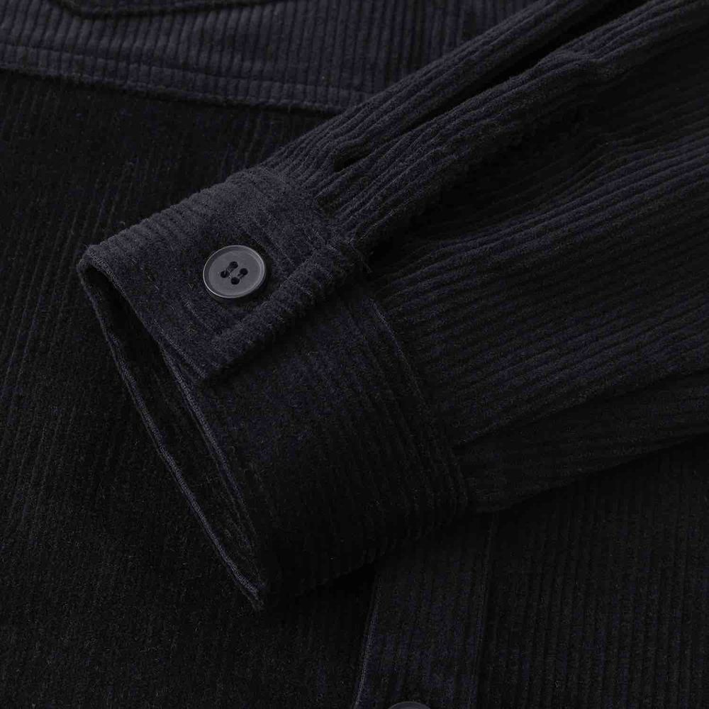 Рубашка Ymkashix Velvet Button черная