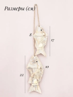 Декор для дома на стену "Рыбы"