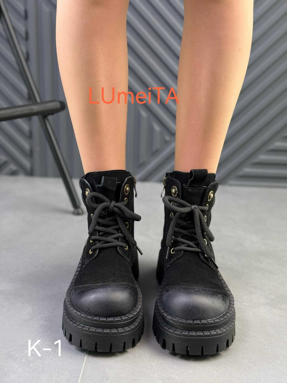 Ботинки нат. кожа по 6 пар (36-40)р./ K-1