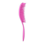 Расческа для сухих и влажных волос с ароматом малины SOLOMEYA Wet Detangler Brush Oval Raspberry