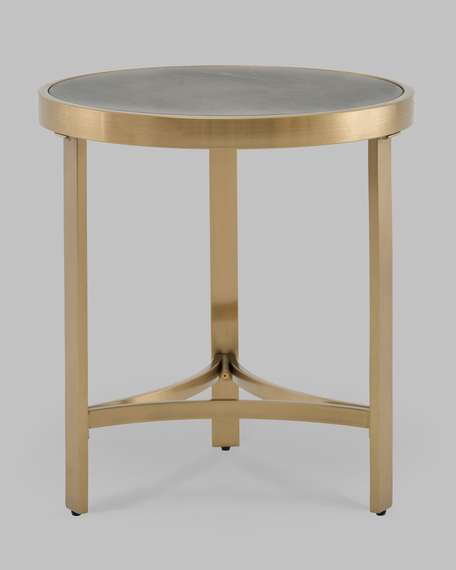 Журнальный столик Адриана 50*50 см серая керамика