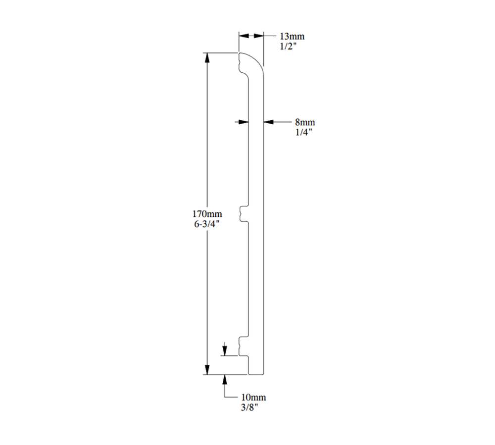 Плинтус SX212