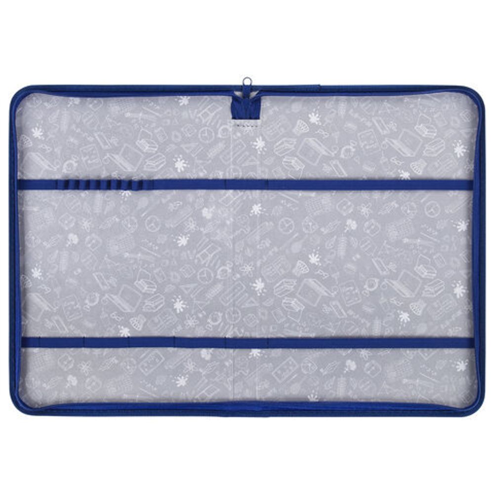 Папка на молнии BRAUBERG А4 с ручкой, с органайзером, 1 отделение, "Super car", 272219