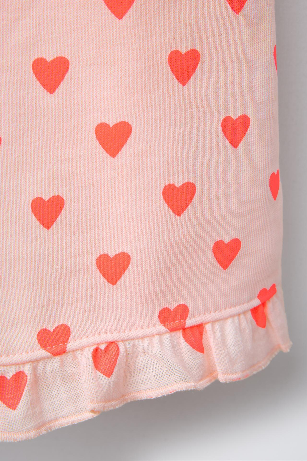 ZARA КОМБИНЕЗОН С ВОЛАНАМИ И ПРИНТОМ, МАНДАРИНОВЫЙ