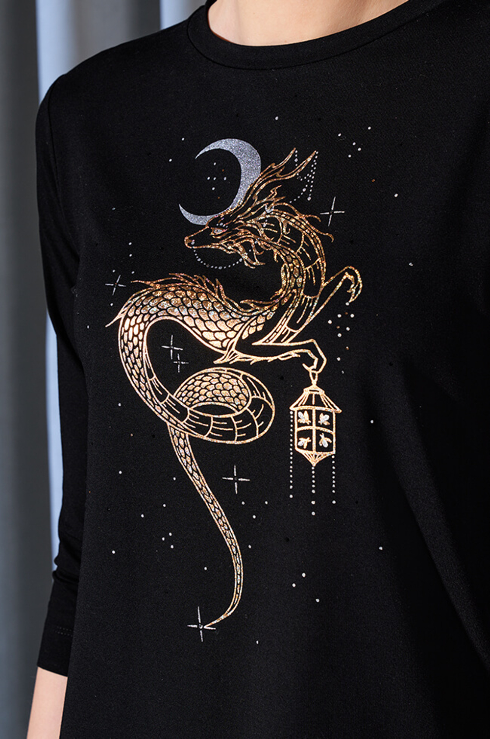 22960 Джемпер женский (черный)