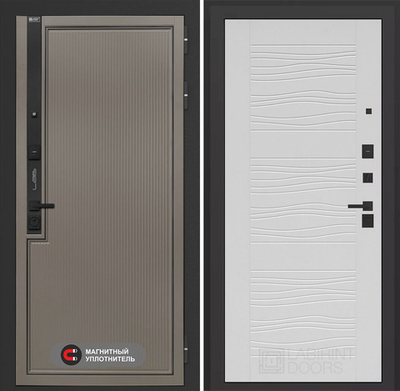 Входная дверь Лабиринт Лаб 1 Про - 06 Белое дерево