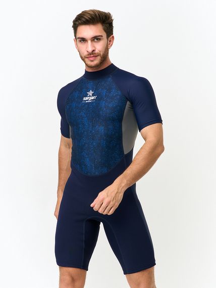 Короткий гидрокостюм Sargan Sport 1070/BL 2 мм синий