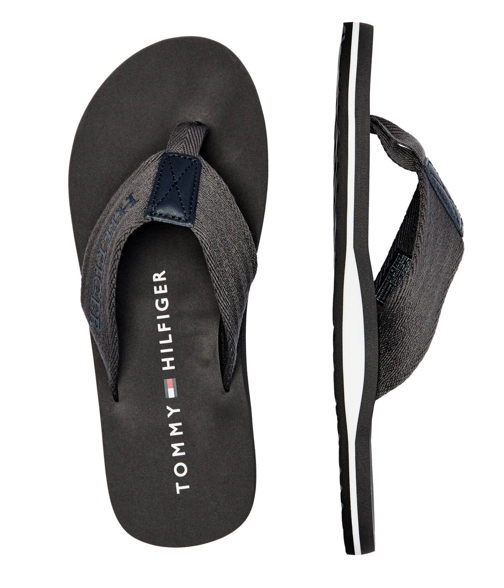 Вьетнамки Tommy Hilfiger - графитовый(FM0FM05237)