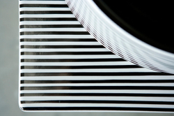 Раковина с столешницей Olympia Texture Onda 31LDT81 черно-белая 100см