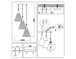 Ambrella Подвесной светильник Loft TR8435