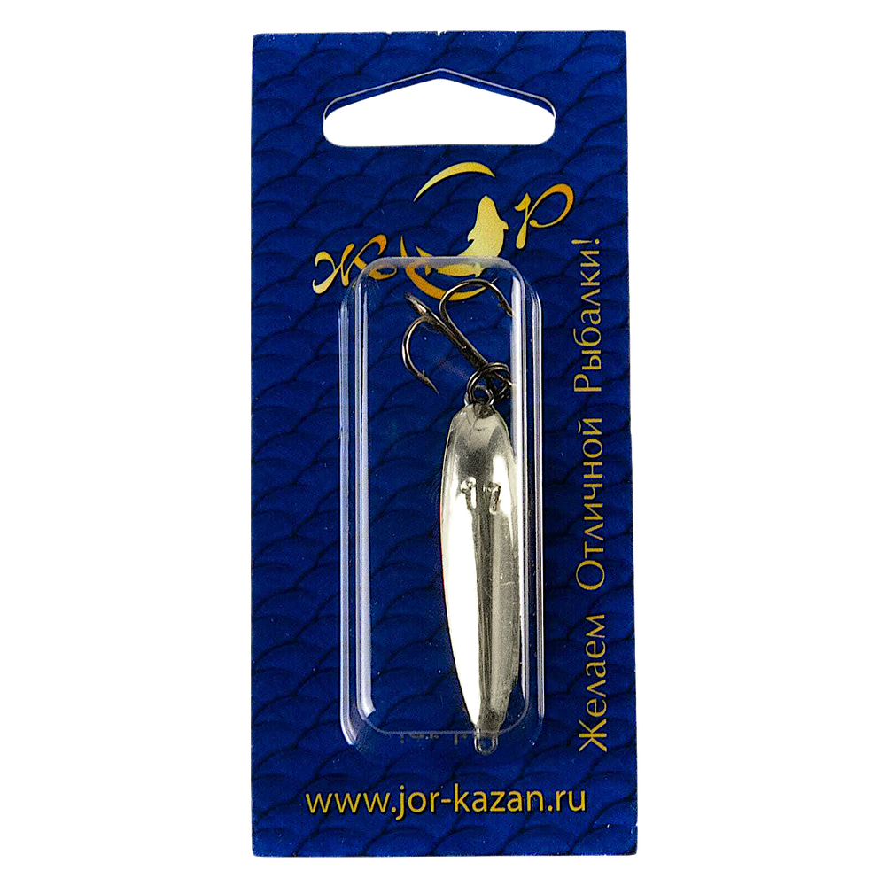 Блесна зимняя Жор Алтынка 3.6 13г 50мм Тройник Колебалка -