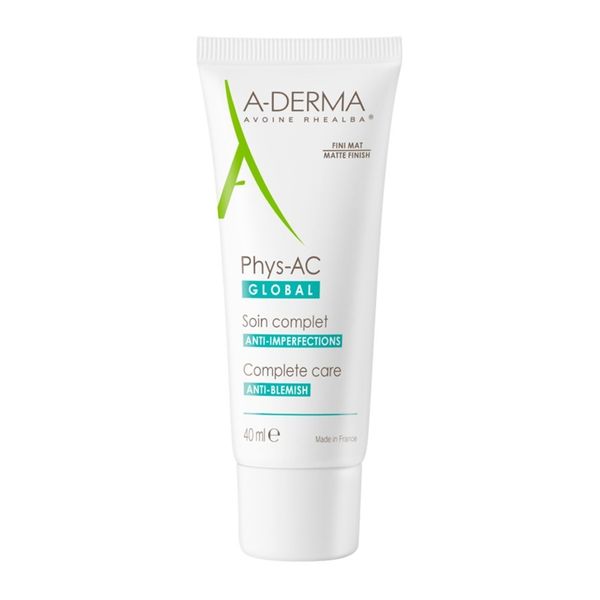 A-Derma PHYS-AC GLOBAL Крем комплексный от акне