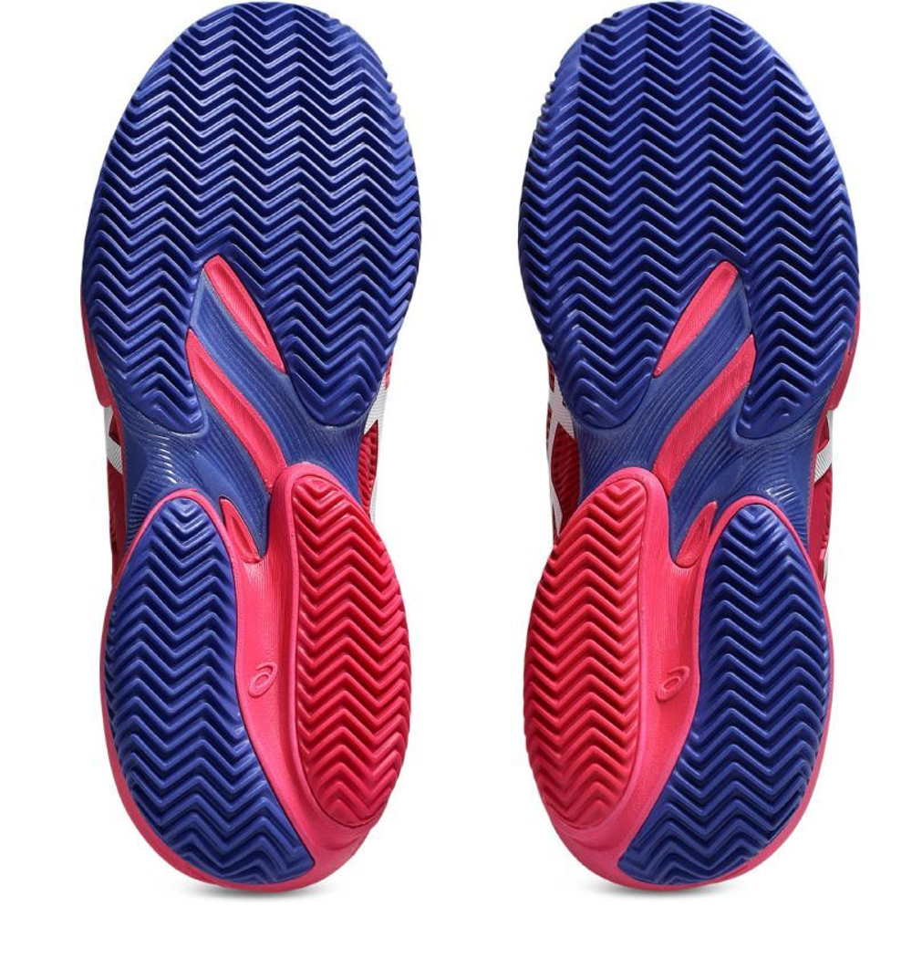 Женские Кроссовки теннисные Asics Court FF 3 Clay - ярко-розовый/белый