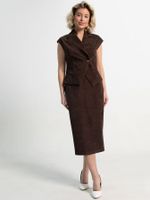 Жилет Анабель (шоколадный) Б15362-10М LT Collection