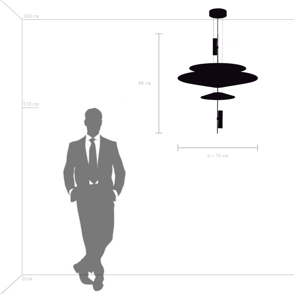814532  2КОР! Люстра VIOLA LED 3x6W 560LM РОЗОВОЕ ЗОЛОТО/БЕЛЫЙ 3000K