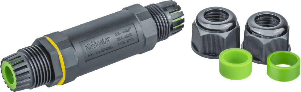 Коннектор Navigator 82 831 NTB-I01-5P-IP68 I-образный 5PIN