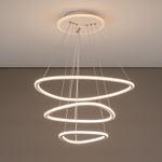 Citilux Неон Смарт CL731A330E RGB Умная подвесная люстра Белая