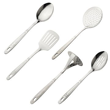 Набор кухонных принадлежностей 7 предметов Kamille КМ-5230 из нержавеющей стали