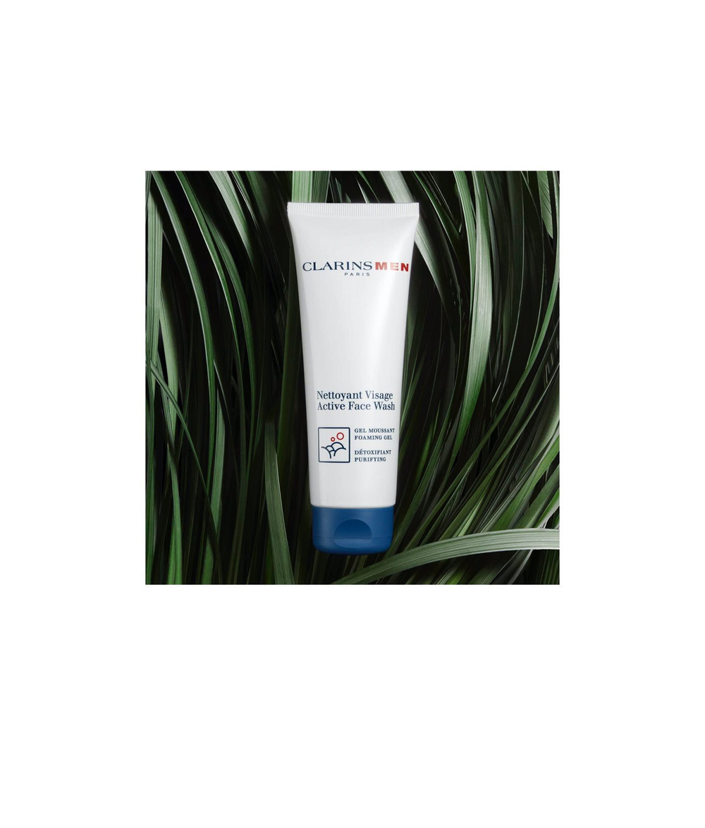 Clarins Men Active Face Wash - пенящийся гель для стирки для мужчин /   125  ml  / GTIN 3666057042317