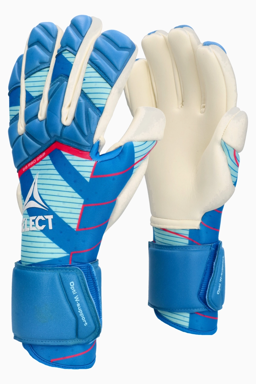 Вратарские перчатки Select 88 Pro Grip V25 - синий